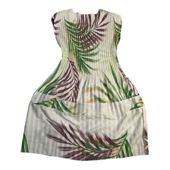 Magic It Fits Women’s Multicolor Accordion  Knee Dress Size M/L - Picture 7 of 12